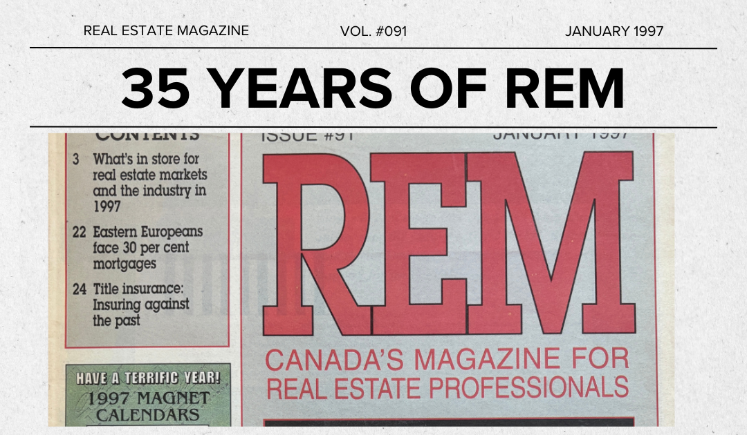 35 YEARS OF REM: Forecast 1997 | Industry leaders say things are looking up!
